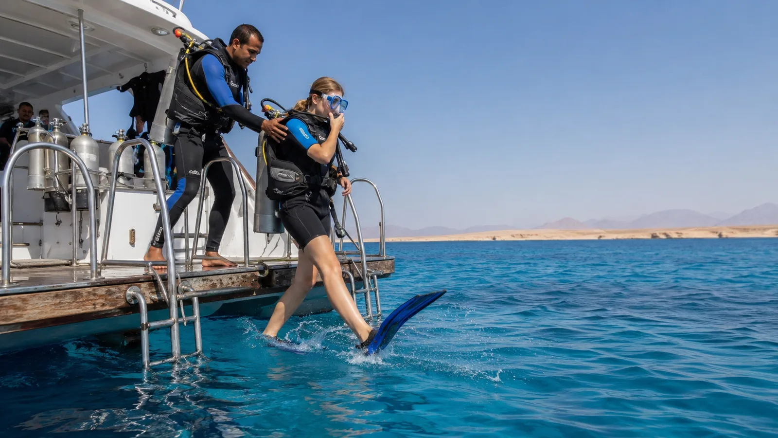 Bautismo de buceo en barco (4)