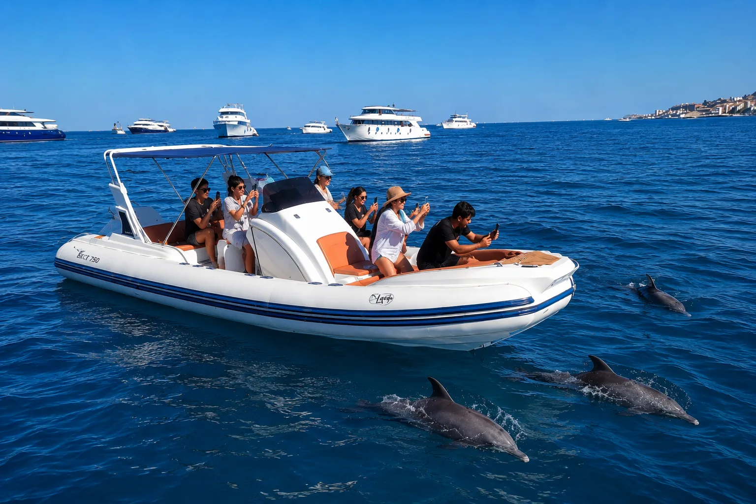 Lancha privada a Dolphin House (4)